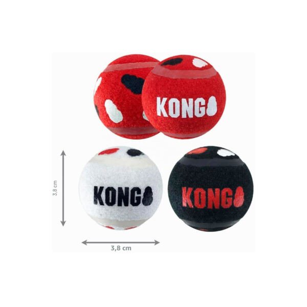 035585503189_2 Kong Pelotas Sport Signature - Juguete para Perro