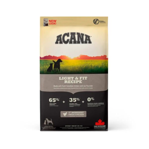 064992512200 + 064992512118 Acana Adult Light & Fit - Pienso para Perro