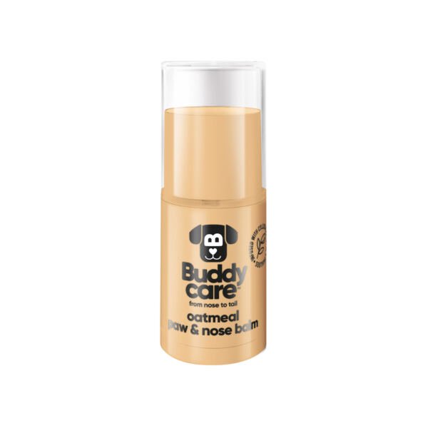 5056512469007_Buddycare Nose & Paw Balm_Oatmeal 21g Buddy Care Bálsamo de Avena para Patas y Nariz - Higiene para Perro