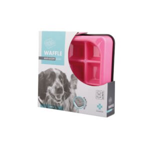 6953182710561 M-Pets Comedero Waffle Slow Feed - Accesorio para Perro y Gato