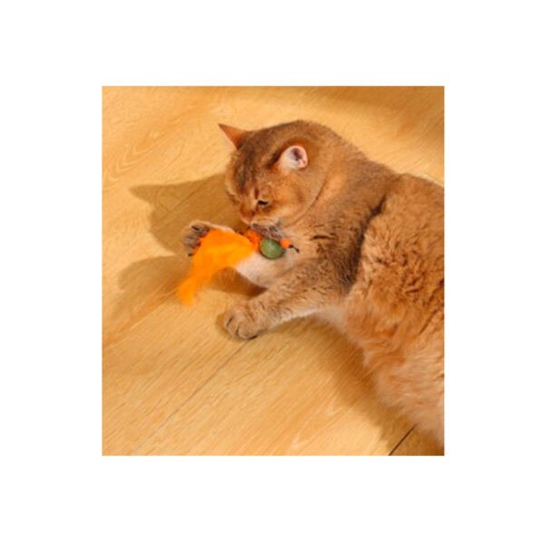6953182748380_2 M-Pets Charmy Bolita con Catnip y Matatabi - Juguete para Gato