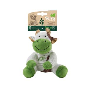 6953182754732 M-Pets Peluche con Forma de Vaca Ecológico - Juguete para Perro