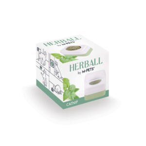 6953182758006_3 M-Pets Herball Bola Interactiva de Catnip - Accesorio para Gato