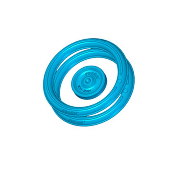 Rucan Sky Rings Frisbee Azul 2 unidades - Juguete para Perro