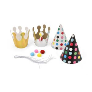 8023222239210 Nayeco Set de Gorros para Cumpleaños - Accesorio para Perro y Gato