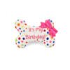 8023222239364 Nayeco Party Fiesta Hueso de Peluche para Cumpleaños - Juguete para Perro