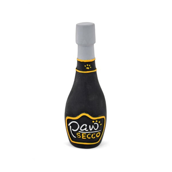 8023222239401 Nayeco Botella de Cava de Látex para Cumpleaños - Juguete para Perro