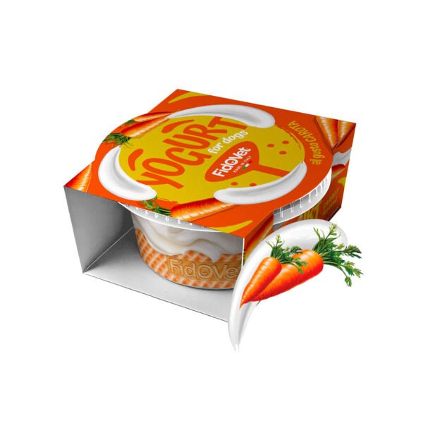 8057013162579 Fidovet Yogur de Zanahoria - Snack para Perro