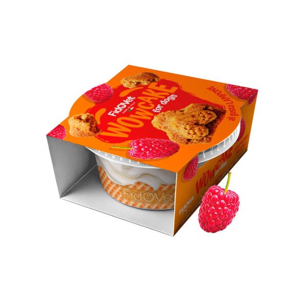 8057013164399 Fidovet Wowcake de Frambuesa - Snack para Perro