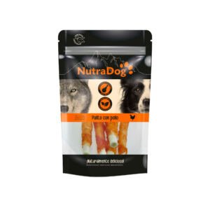 NutraDog Palitos con Pollo - Snack para Perro