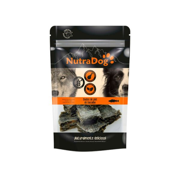 Nutradog Dados Piel Bacalao - Snack para Perro
