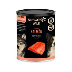 8434744043238 Nutradog Wild Premium Lata de Salmón - Comida Húmeda para Perro
