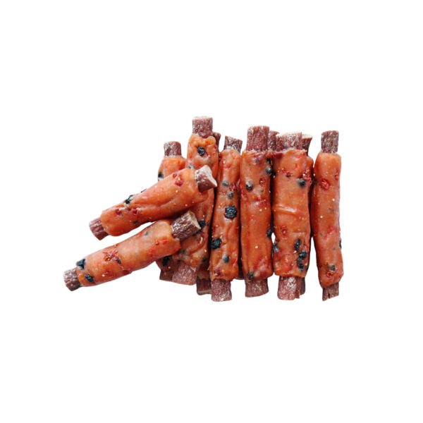 Nutradog Rollitos de Pollo, Pato y Bayas - Snack para Perro