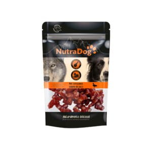 8434744051127 Nutradog Mini Corazones de Salami de Pato - Snack para Perro