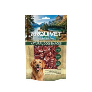 Arquivet Bocaditos de Ternera y Bacalao - Snack para Perro