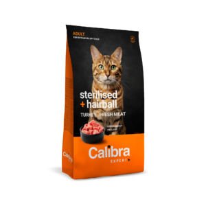 Calibra Expert + Adult Sterilised & Hairball Pavo - Pienso para Gato