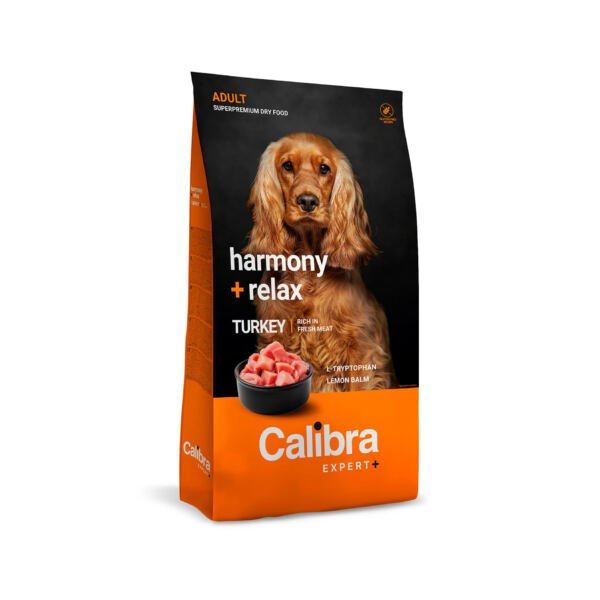 8595706705370 + 8595706705387 Calibra Expert+ Adult Armony & Relax Pavo – Pienso para Perro