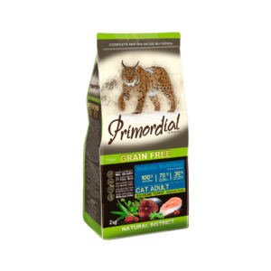Primordial Adulto Salmón y Atún Grain Free – Pienso para Gato