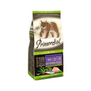 Primordial Adulto Esterilizado Pavo y Arenque Grain Free – Pienso para Gato