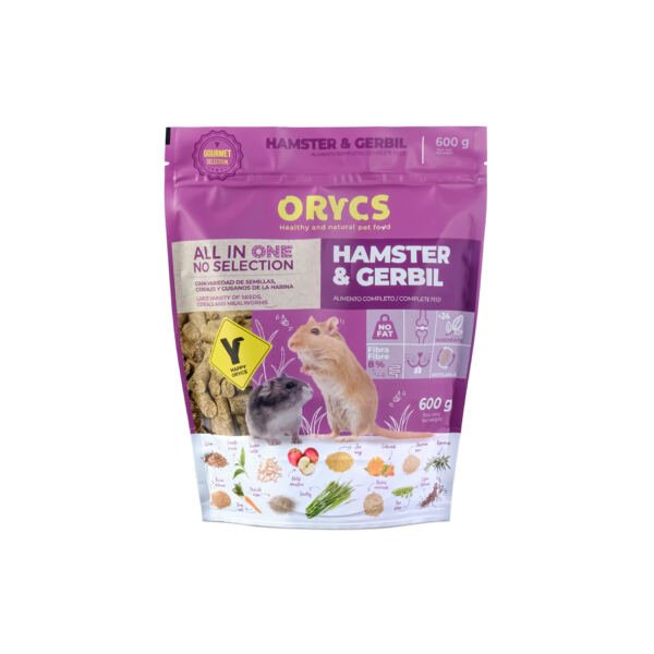 HAMSTER A_8437015318554 Orycs Adult Hámster y Gerbo - Alimento para Roedores