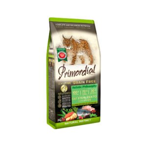 Primordial Adulto Esterilizado Sensitive Salmón Grain Free – Pienso para Gato