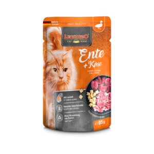 bl-pouch-finest-selection-ente-kaese-85g-front Leonardo Paté Pato y Queso – Comida Húmeda para Gato