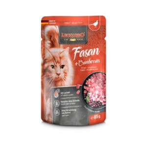 bl-pouch-finest-selection-fasan-cranberries-85g-front Leonardo Paté Venado y Arándanos Azules – Comida Húmeda para Gato