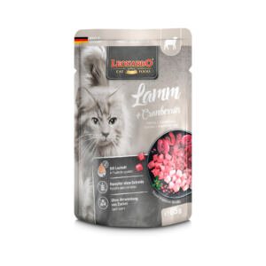 bl-pouch-finest-selection-lamm-cranberries-85g-front Leonardo Paté Cordero y Arandanos Rojos – Comida Húmeda para Gato