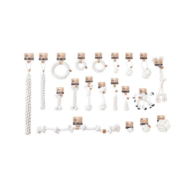 gama coto blanco M-Pets Coto Cuerda Juguete para Perro - Juguete para Perro