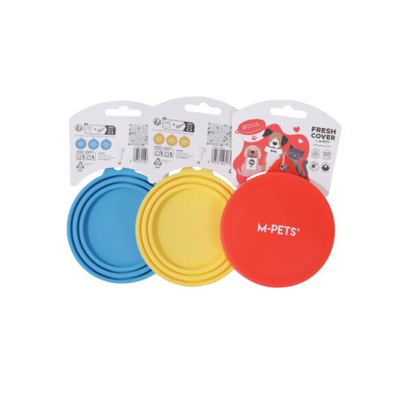 tapas silicona colores M-Pets Fresh Cover Tapa de Lata - Accesorio para Perro y Gato