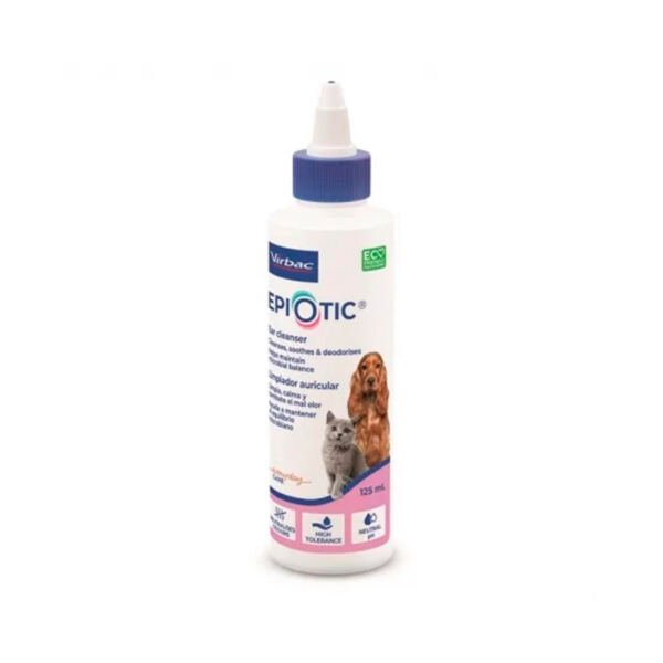 Virbac Epiotic Limpiador Auricular - Higiene para Perro y Gato