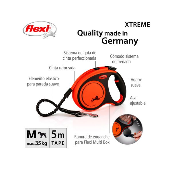 4000498034309_2 Flexi-Xtreme Correa Extensible - Accesorio para Perro