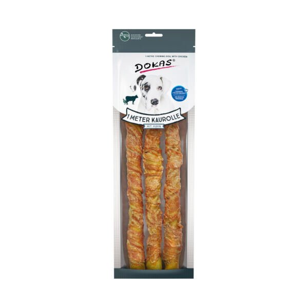 4251276203725 Dokas Rollo de Buey y Pollo - Snack para Perro