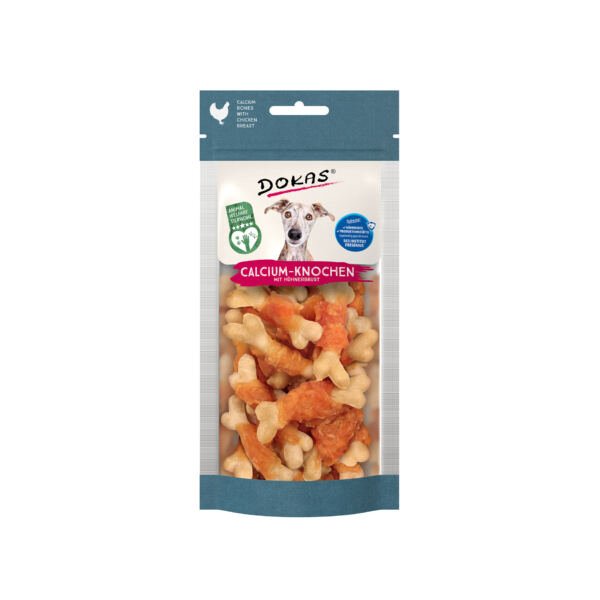 4251276205972 Dokas Huesos de Calcio y Pechuga de Pollo - Snack para Perro