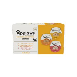 5060122496117 Applaws Tarrina Seleccion Pollo en Gelatina Multipack - Comida Húmeda para Gato