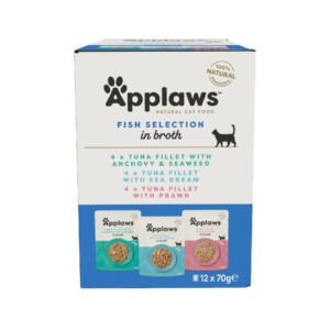 5060122496605 Applaws Sobre Caldo Pescado Multipack - Comida Húmeda para Gatos