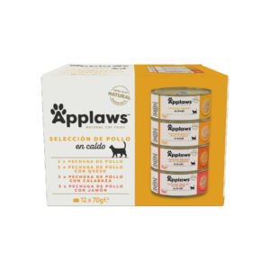 5060333437374 Applaws Lata Pollo Multipack - Comida Húmeda para Gato