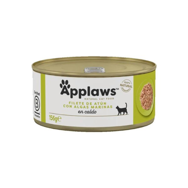 5060481896603 Applaws Adulto Atún con Algas - Comida Húmeda para Gato