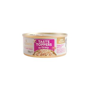 5060708561048 Applaws Lata Tooper Pollo con Pato en Salsa – Comida Húmeda para Perro