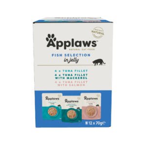 5060708561338 Applaws Sobres de Pescado en Gelatina Multipack - Comida Húmeda para Gato