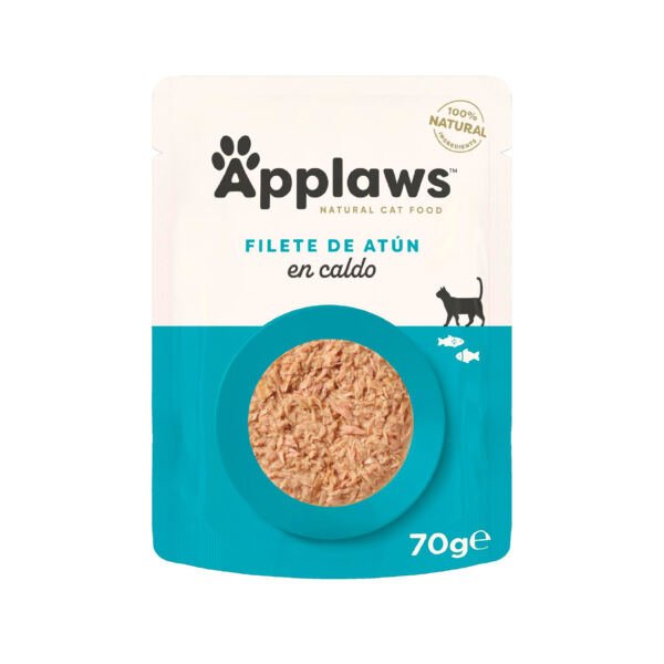 5060708563165 Applaws Sobre Filete de Atún en Caldo - Comida Húmeda para Gato