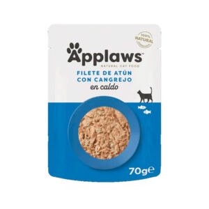 Applaws Sobre Atún y Cangrejo en Caldo - Comida Húmeda para Gato