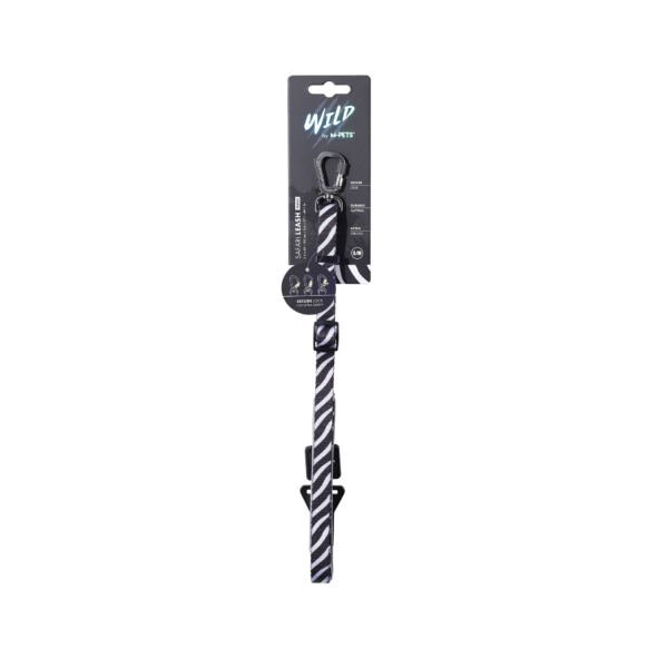 M-Pets Wild Safari Correa de Viaje Zebra - Accesorio para Perro