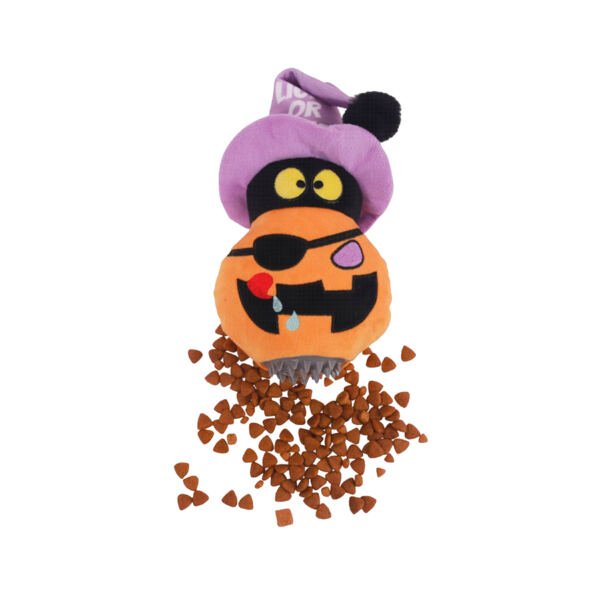 M-Pets Halloween Calabaza Snack Attack - Juguete para Perro