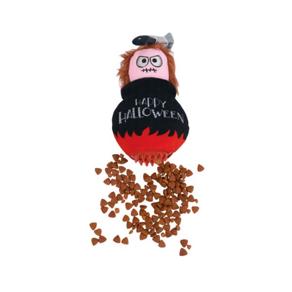 6953182752554_2 M-Pets Halloween Caldera Snack Attack - Juguete para Perro