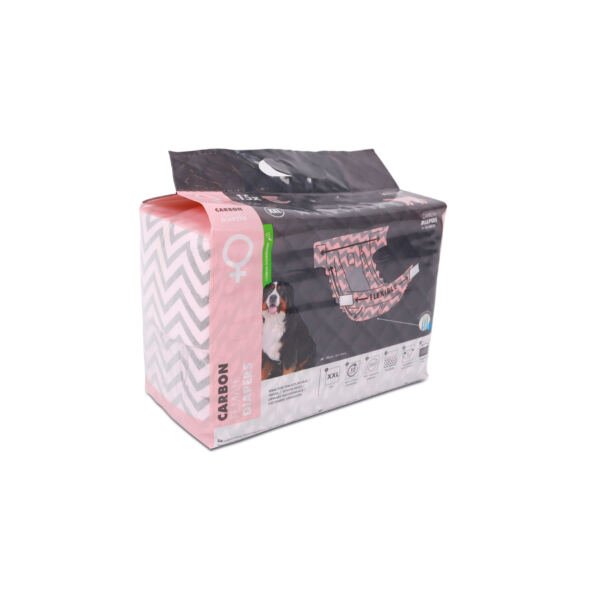 M-Pets Pañales Hembra Carbón Activo - Higiene para Perro