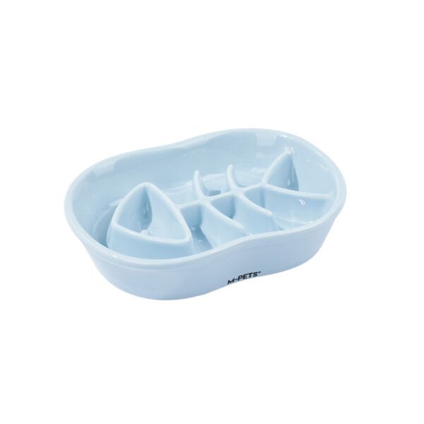 6953182767114_2 M-Pets Serene Comedero Cerámica Pescado - Accesorio para Perro y Gato