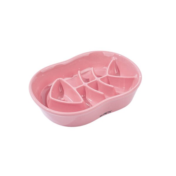 6953182767121_2 M-Pets Serene Comedero Cerámica Pescado - Accesorio para Perro y Gato