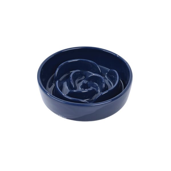 6953182767145_2 M-Pets Serene Comedero Cerámica Flor - Accesorio para Perro y Gato