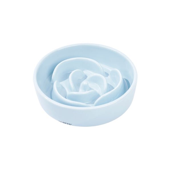 6953182767152_2 M-Pets Serene Comedero Cerámica Flor - Accesorio para Perro y Gato